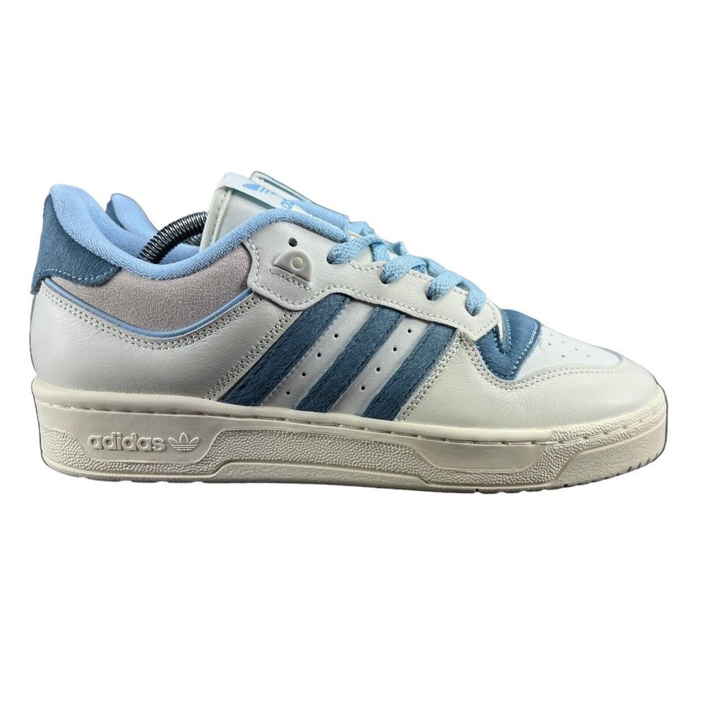 Adidas Rivalry Low 86 Off White White Sky Blue Grey IE7137 Men's Sizes 9 - 13